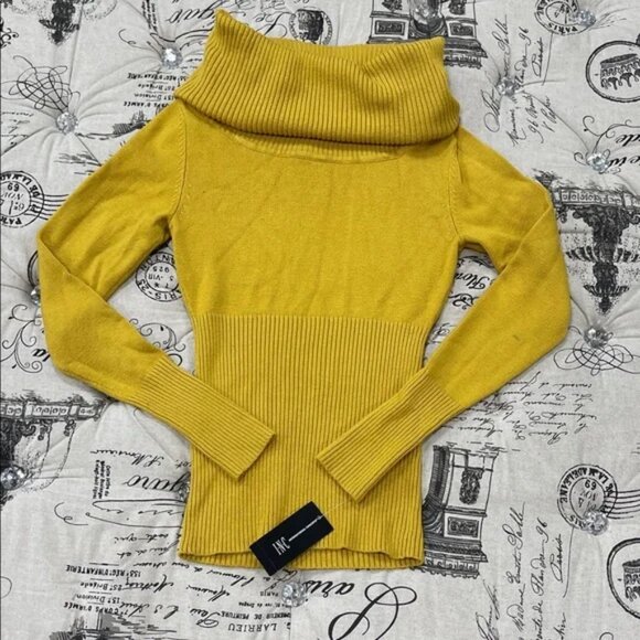 INC International Sweater Turtleneck With Long Neck - Picture 1 of 9